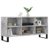TV-taso betoninharmaa 103,5x30x50 cm tekninen puu