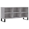 TV-taso harmaa Sonoma 103,5x30x50 cm tekninen puu