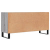 TV-taso harmaa Sonoma 103,5x30x50 cm tekninen puu