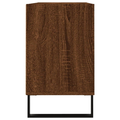 TV-taso ruskea tammi 103,5x30x50 cm tekninen puu