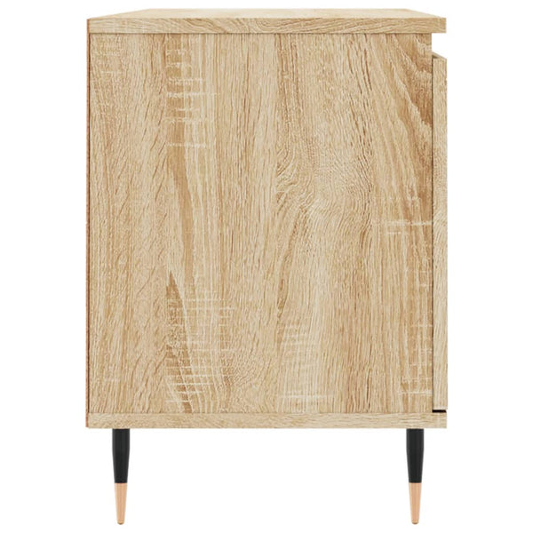 Tekninen puu TV-taso Sonoma-tammi 104x35x50 cm