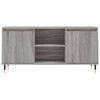 Harmaa TV-taso 104x35x50 cm teknistä puuta Sonoma-mallia