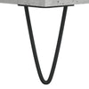 TV-taso betoninharmaa 104x35x50 cm tekninen puu