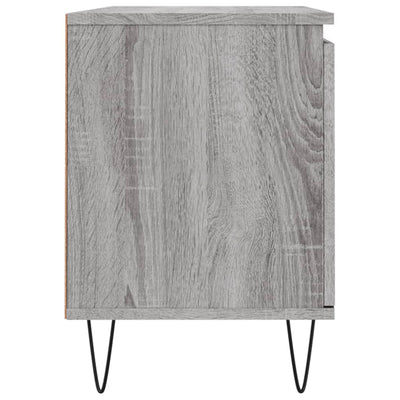 TV-taso harmaa Sonoma 104x35x50 cm tekninen puu