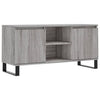 Sonoma-harmaa TV-taso 104x35x50 cm teknisestä puusta