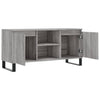 Sonoma-harmaa TV-taso 104x35x50 cm teknisestä puusta