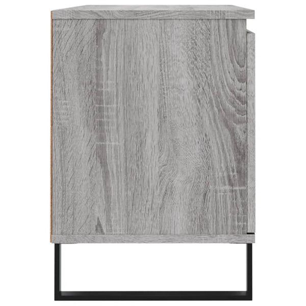Sonoma-harmaa TV-taso 104x35x50 cm teknisestä puusta