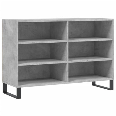 Senkki betoninharmaa 103,5x35x70 cm tekninen puu