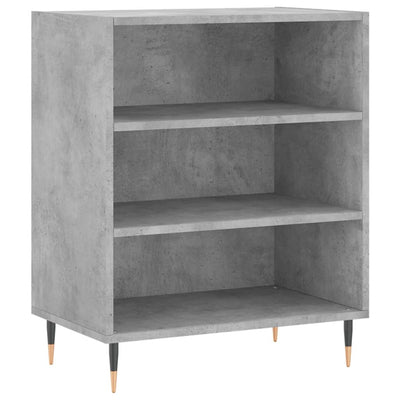 Senkki betoninharmaa 57x35x70 cm tekninen puu