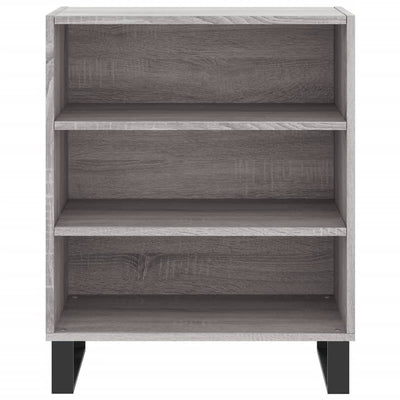 Senkki harmaa Sonoma 57x35x70 cm tekninen puu