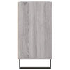 Senkki harmaa Sonoma 57x35x70 cm tekninen puu