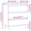 Senkki Sonoma tammi 60x35x70 cm tekninen puu