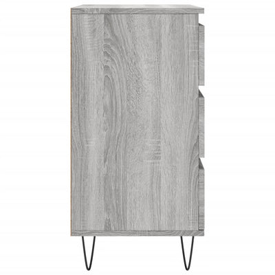 Senkki harmaa Sonoma 60x35x70 cm tekninen puu