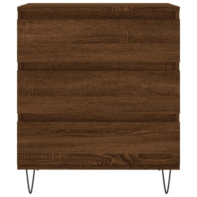 Senkki ruskea tammi 60x35x70 cm tekninen puu