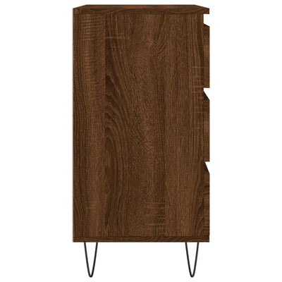 Senkki ruskea tammi 60x35x70 cm tekninen puu
