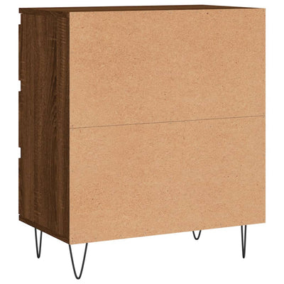 Senkki ruskea tammi 60x35x70 cm tekninen puu
