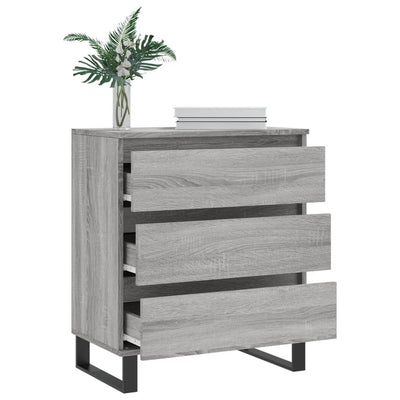 Senkki harmaa Sonoma 60x35x70 cm tekninen puu