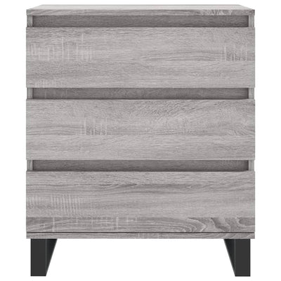 Senkki harmaa Sonoma 60x35x70 cm tekninen puu