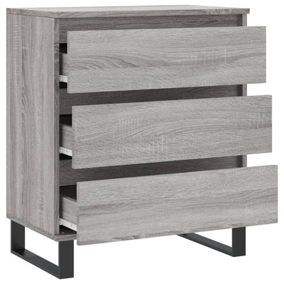 Senkki harmaa Sonoma 60x35x70 cm tekninen puu