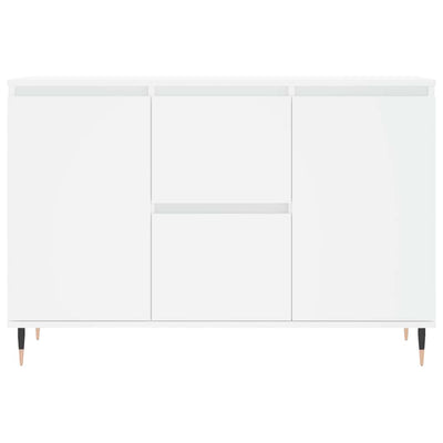 Valkoinen senkki Mihailuc 104x35x70cm (puinen)