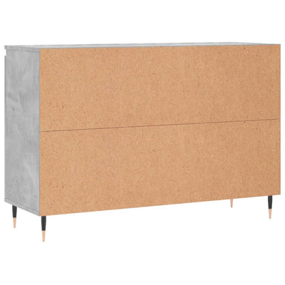 Senkki betoninharmaa 104x35x70 cm tekninen puu