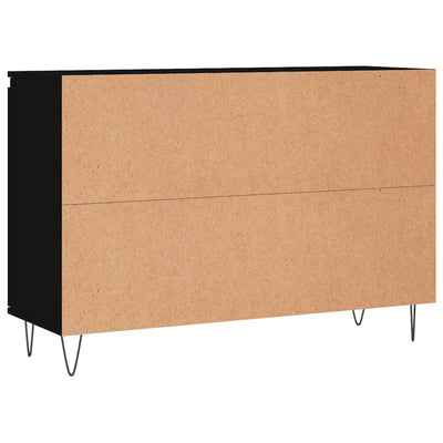 Senkki musta 104x35x70 cm tekninen puu