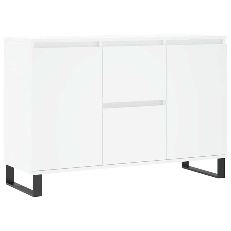 Valkoinen senkki Botu 104x35x70cm (puinen)