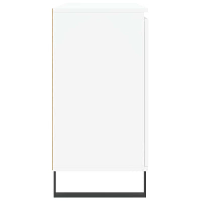 Valkoinen senkki Botu 104x35x70cm (puinen)