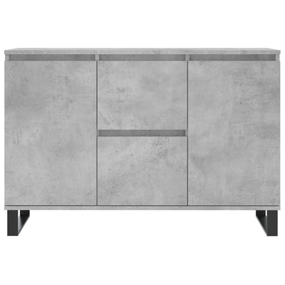 Senkki betoninharmaa 104x35x70 cm tekninen puu