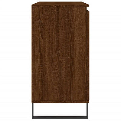 Senkki ruskea tammi 104x35x70 cm tekninen puu