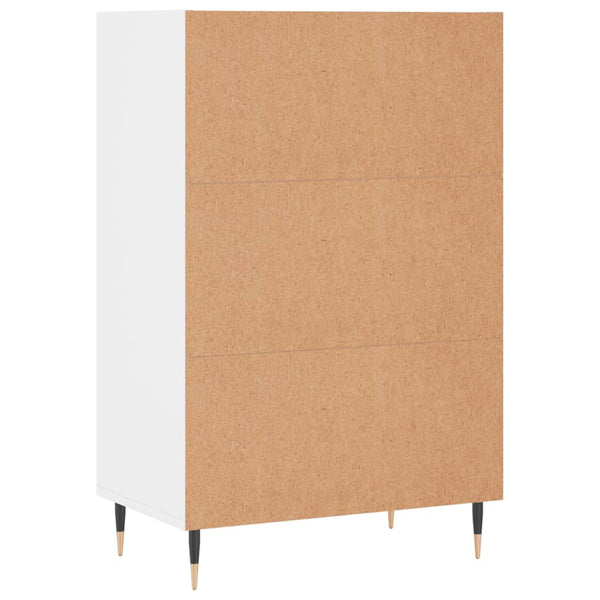 Valkoinen kaappi Vaiman 57x35x90cm (puinen)