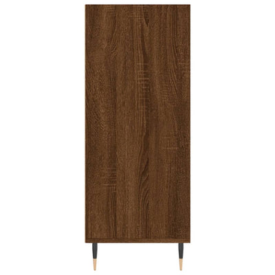 Kaappi ruskea tammi 57x35x90 cm tekninen puu