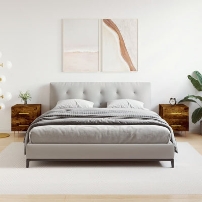 Savutammi yöpöydät Drilea 40x35x47,5cm (2 kpl, puinen)