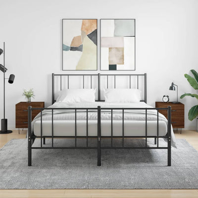 Ruskea yöpöydät Mabel 40x35x47,5cm (2 kpl, tammi, puinen)