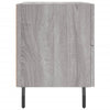 Yöpöydät 2 kpl harmaa Sonoma 40x35x47,5 cm tekninen puu
