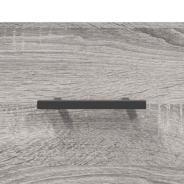 Harmaat yöpöydät 2 kpl, Sonoma, mitat 40x35x47,5 cm, materiaali tekninen puu
