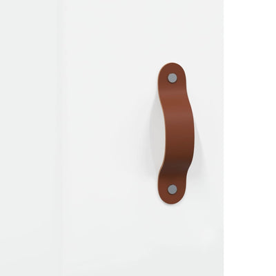 Valkoinen yöpöytä Medgidia 40x40x50cm (korkeakiilto, puinen)