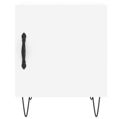 Valkoinen yöpöytä Panfir 40x40x50cm (puinen)