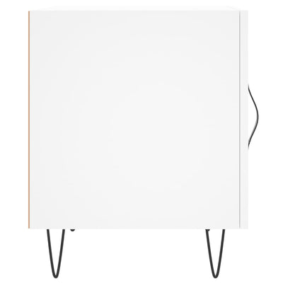 Valkoinen yöpöytä Panfir 40x40x50cm (puinen)