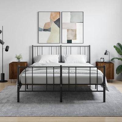 Ruskea tammi yöpöydät Panfir 40x40x50cm (2 kpl puinen)