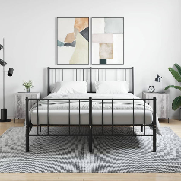 Harmaa yöpöydät Meir 40x40x50cm (2 kpl sonoma puinen)