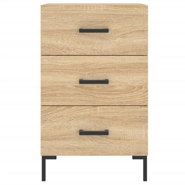 Yöpöytä Sonoma-tammi 40x40x66 cm tekninen puu