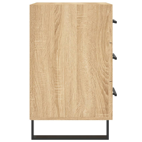 Yöpöytä Sonoma-tammi 40x40x66 cm tekninen puu