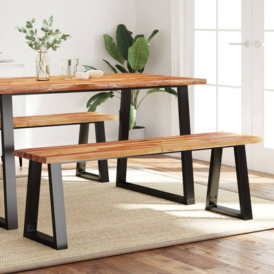 Penkki elävillä reunoilla Muscel 140cm (akasiapuu)