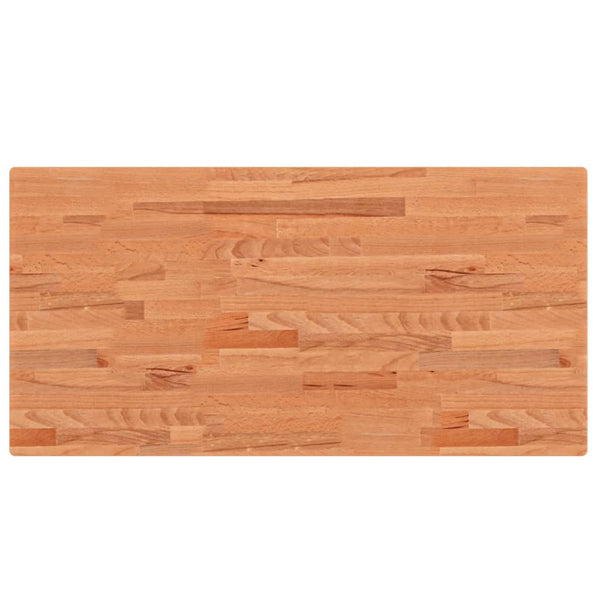 Pöytälevy 100x50x4 cm suorakaide täysi pyökki