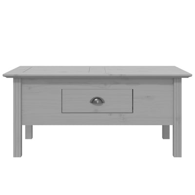 Sohvapöytä BODO harmaa 100x55x45 cm täysi mänty