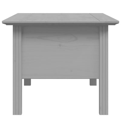 Sohvapöytä BODO harmaa 100x55x45 cm täysi mänty