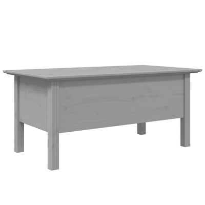 Sohvapöytä BODO harmaa 100x55x45 cm täysi mänty