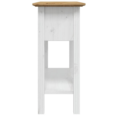 Konsolipöytä BODO ruskea 91x35x74 cm täysi mänty