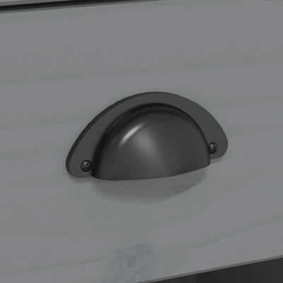 Harmaa konsolipöytä bodo Dege 91x35x74cm (mänty)